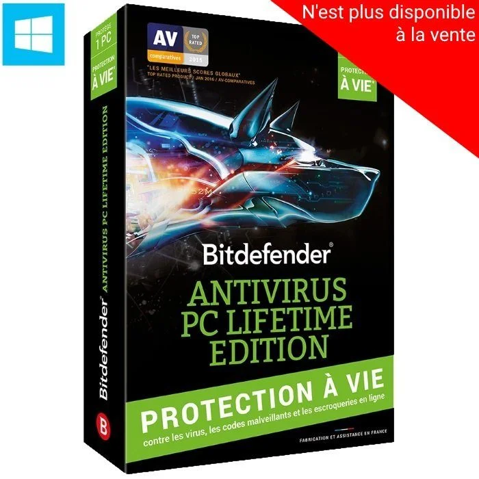 Bitdefender Antivirus PC Lifetime Edition