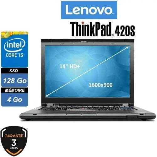 Lenovo Thinkpad T420s i5 2520M 4Go SSD 128Go