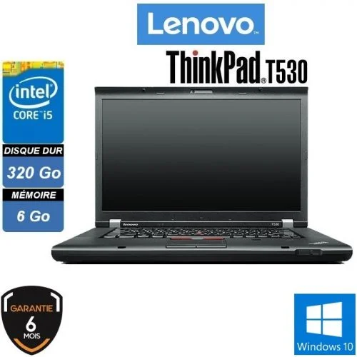 T530 320go 6 Go DDR3 mabox