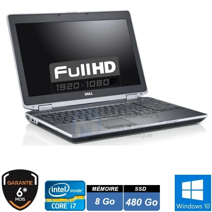 Dell E6530 Full HD mabox
