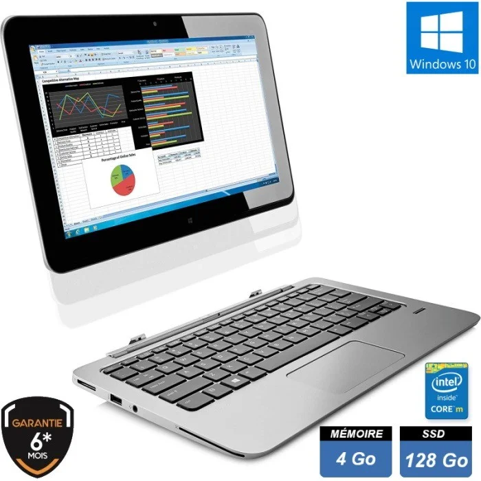 X2 1011 G1-4-128-Core-m-Win10 hp elite x2 1011 g1