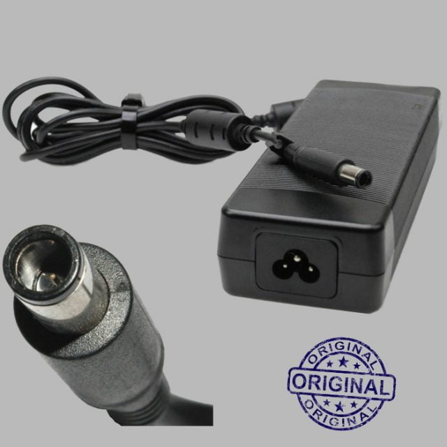 Chargeur HP 120W Original – Gros Embout, Comme Neuf, 18,5V 6,5A