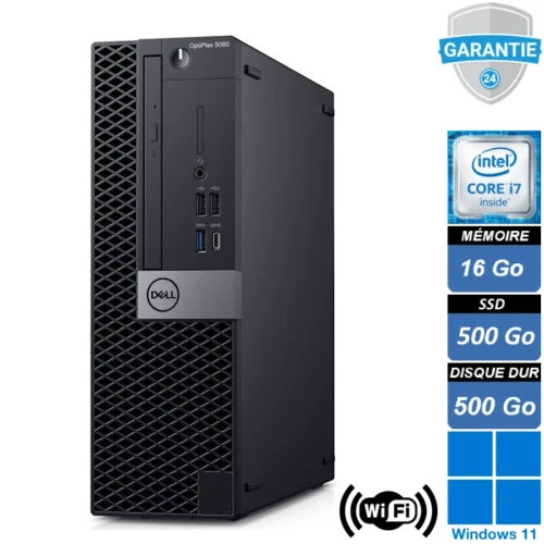Dell Optiplex 5060 un PC puissant et sécurisé pour un travail fluide et efficace !