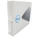 Lecteur DVD externe Dell Slim DW316 USB 2.0, ultra-fin, noir, pour lecture et gravure de CD et DVD sur PC ou Mac.