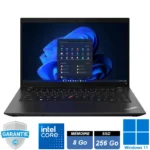 Lenovo ThinkPad L14 Gen 3 i5-1245U avec 8Go RAM et SSD 256Go sous Windows 11 Pro