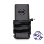 Chargeur Dell USB-C 65W noir pour ordinateur portable – alimentation rapide et sécurisée