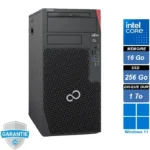 PC de bureau Fujitsu Esprimo P7012 avec processeur Intel Core i3 12ᵉ génération, graveur de dvd et Windows 11 Pro
