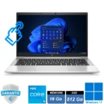 HP EliteBook 830 G8 13,3 pouces tactile Full HD avec processeur Intel Core i5, 16 Go RAM et SSD 512 Go sous Windows 11 Pro