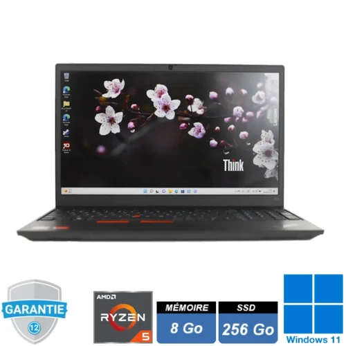 Lenovo ThinkPad E15 Gen 4 15.6 pouces Ryzen 5 5625U avec écran Full HD et Windows 11 Pro